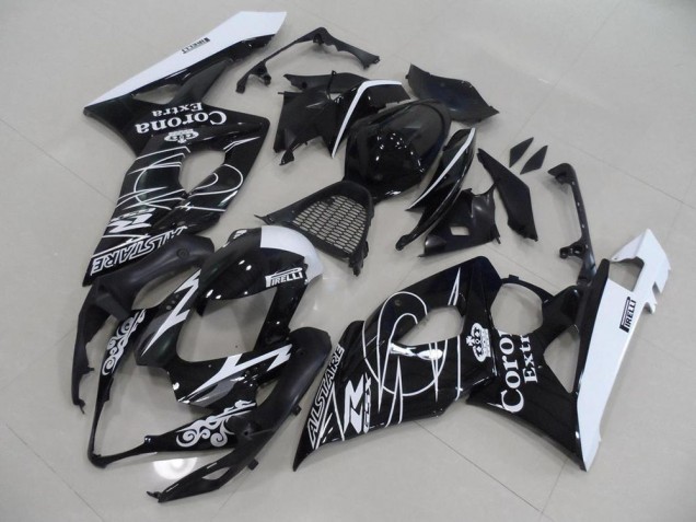 2005-2006 Schwarz Corona Suzuki GSXR 1000 Motorrad Verkleidung 2005-2006 Schwarz Corona Suzuki GSXR 1000 Motorrad Verkleidung