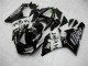 2005-2006 Schwarz Kawasaki ZX6R Motorrad Verkleidung Komplett Sets 2005-2006 Schwarz Kawasaki ZX6R Motorrad Verkleidung Komplett Sets