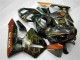 2005-2006 Schwarz Orange BACARDI Honda CBR600RR Motorrad Verkleidung 2005-2006 Schwarz Orange BACARDI Honda CBR600RR Motorrad Verkleidung