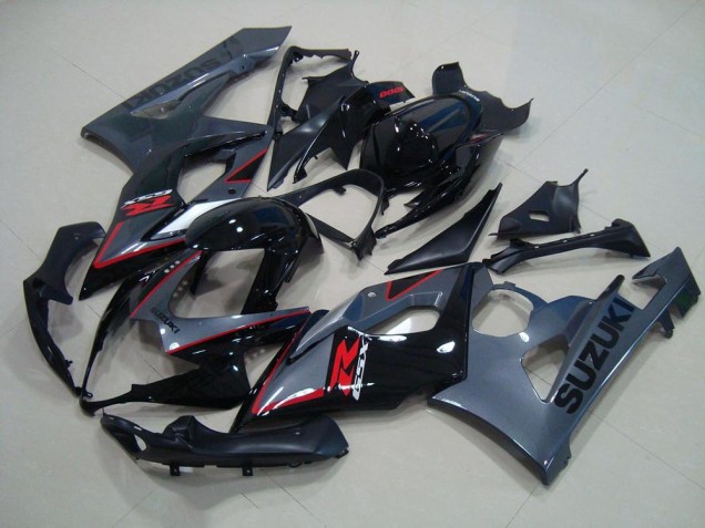 2005-2006 Schwarz Rote Aufkleber Suzuki GSXR 1000 Motorrad Verkleidung 2005-2006 Schwarz Rote Aufkleber Suzuki GSXR 1000 Motorrad Verkleidung