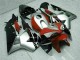 2005-2006 Schwarz Silber Rot Honda CBR600RR Motorrad Verkleidung 2005-2006 Schwarz Silber Rot Honda CBR600RR Motorrad Verkleidung