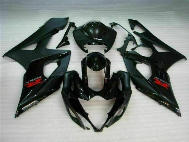 2005-2006 Schwarz Suzuki GSXR 1000 Motorrad Verkleidungen 2005-2006 Schwarz Suzuki GSXR 1000 Motorrad Verkleidungen