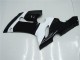 2005-2006 Schwarz Weiß Kawasaki ZX6R Motorrad Verkleidung 2005-2006 Schwarz Weiß Kawasaki ZX6R Motorrad Verkleidung