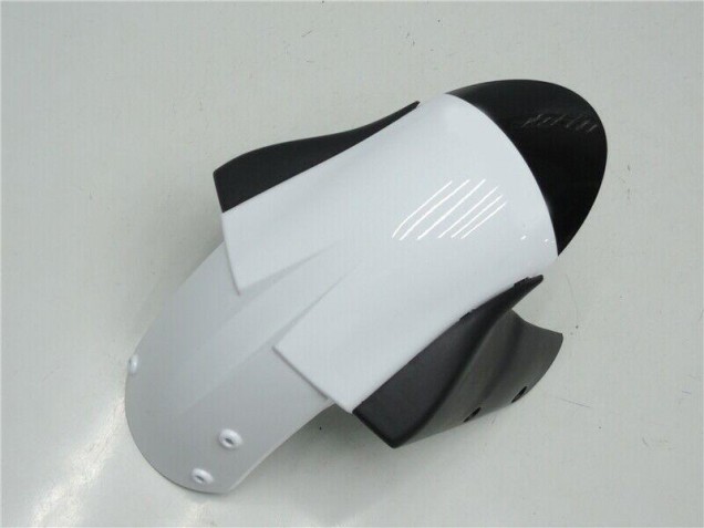2005-2006 Schwarz Weiß Kawasaki ZX6R Motorrad Verkleidung 2005-2006 Schwarz Weiß Kawasaki ZX6R Motorrad Verkleidung