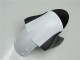 2005-2006 Schwarz Weiß Kawasaki ZX6R Motorrad Verkleidung 2005-2006 Schwarz Weiß Kawasaki ZX6R Motorrad Verkleidung