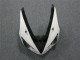 2005-2006 Schwarz Weiß Kawasaki ZX6R Motorrad Verkleidungen