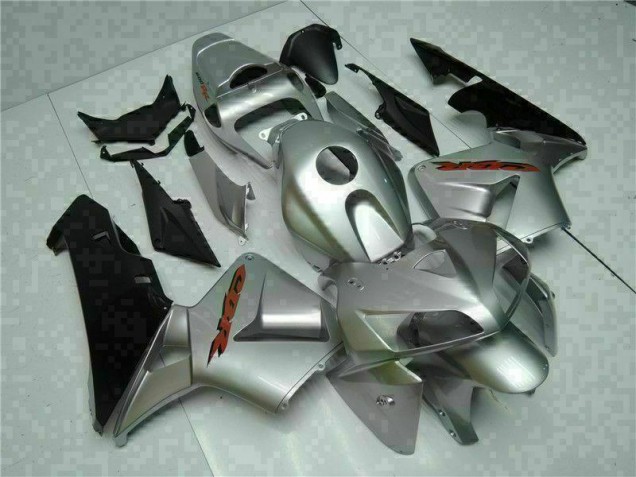 2005-2006 Silber Honda CBR600RR Motorrad Verkleidungen 2005-2006 Silber Honda CBR600RR Motorrad Verkleidungen