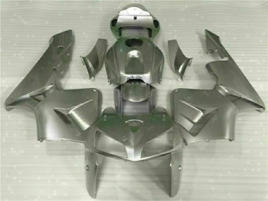 2005-2006 Silber Honda CBR600RR Motorrad Vollverkleidung