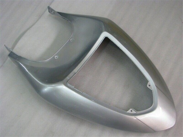 2005-2006 Silber Rot Flammen Kawasaki ZX6R Motorrad Verkleidung