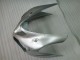 2005-2006 Silber Schwarz Kawasaki ZX6R Motorrad Verkleidung