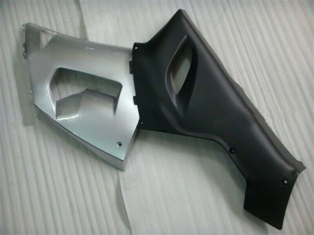 2005-2006 Silber Schwarz Kawasaki ZX6R Motorrad Verkleidung