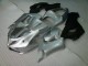 2005-2006 Silber Schwarz Kawasaki ZX6R Motorrad Verkleidung