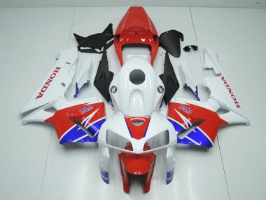 2005-2006 Weiß HRC Honda CBR600RR Motorrad Verkleidung