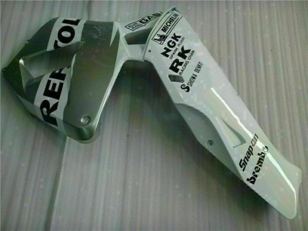 2005-2006 Weiß Repsol Honda CBR600RR Motorrad Verkleidungen 2005-2006 Weiß Repsol Honda CBR600RR Motorrad Verkleidungen