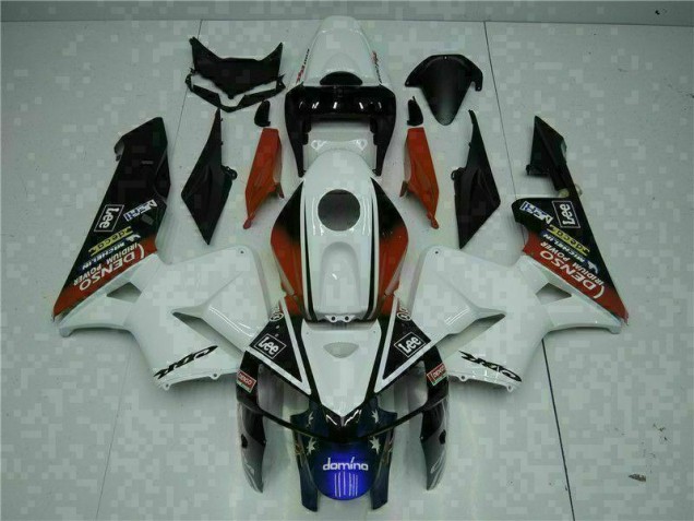 2005-2006 Weiß Rot Schwarz Lee Honda CBR600RR Motorrad Verkleidung 2005-2006 Weiß Rot Schwarz Lee Honda CBR600RR Motorrad Verkleidung