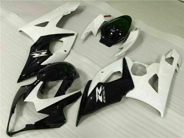 2005-2006 Weiß Schwarz Suzuki GSXR 1000 Motorrad Verkleidung 2005-2006 Weiß Schwarz Suzuki GSXR 1000 Motorrad Verkleidung