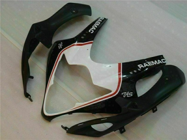 2005-2006 Weiß Schwarz Suzuki GSXR 1000 Motorrad Verkleidungen