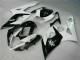 2005-2006 Weiß Schwarz Suzuki GSXR 1000 Motorrad Vollverkleidung 2005-2006 Weiß Schwarz Suzuki GSXR 1000 Motorrad Vollverkleidung