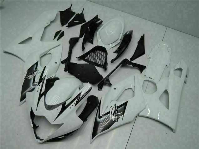 2005-2006 Weiß Suzuki GSXR 1000 Motorrad Verkleidung 2005-2006 Weiß Suzuki GSXR 1000 Motorrad Verkleidung