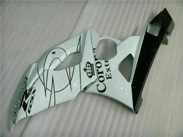 2005-2006 Weiß Suzuki GSXR 1000 Motorrad Vollverkleidung 2005-2006 Weiß Suzuki GSXR 1000 Motorrad Vollverkleidung