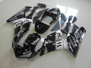 2005-2006 West Kawasaki ZX6R Motorrad Verkleidung
