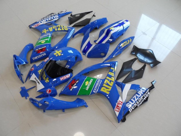 2006-2007 Blau Gelb Rizla Suzuki GSXR 750 Motorrad Verkleidung 2006-2007 Blau Gelb Rizla Suzuki GSXR 750 Motorrad Verkleidung