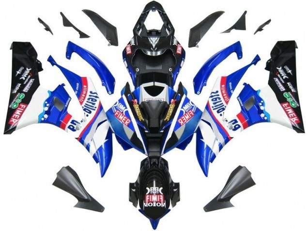 2006-2007 Blau Schwarz Sterilgarda Yamaha YZF R6 Motorrad Verkleidung 2006-2007 Blau Schwarz Sterilgarda Yamaha YZF R6 Motorrad Verkleidung