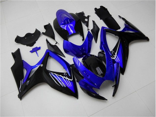 2006-2007 Blau Schwarz Suzuki GSXR 600/750 Motorrad Verkleidung & Plastik 2006-2007 Blau Schwarz Suzuki GSXR 600/750 Motorrad Verkleidung & Plastik