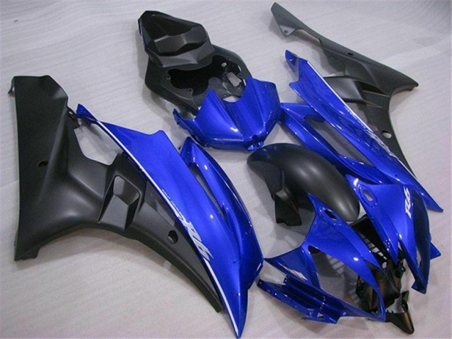 2006-2007 Blau Schwarz Yamaha YZF R6 Motor Verkleidung 2006-2007 Blau Schwarz Yamaha YZF R6 Motor Verkleidung