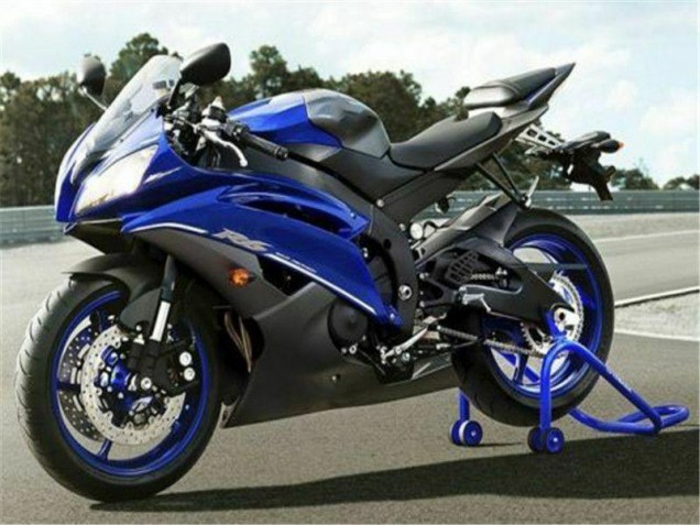 2006-2007 Blau Schwarz Yamaha YZF R6 Motor Verkleidung 2006-2007 Blau Schwarz Yamaha YZF R6 Motor Verkleidung