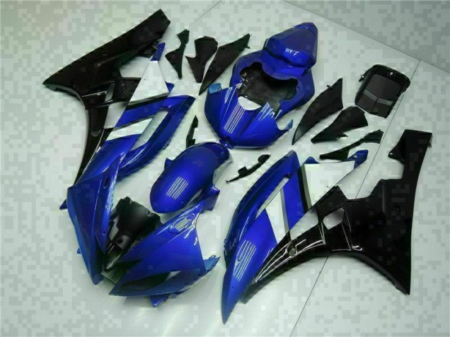 2006-2007 Blau Schwarz Yamaha YZF R6 Motorrad Verkleidungen & Plastik 2006-2007 Blau Schwarz Yamaha YZF R6 Motorrad Verkleidungen & Plastik