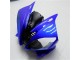 2006-2007 Blau Schwarz Yamaha YZF R6 Motorrad Vollverkleidung & Plastik 2006-2007 Blau Schwarz Yamaha YZF R6 Motorrad Vollverkleidung & Plastik