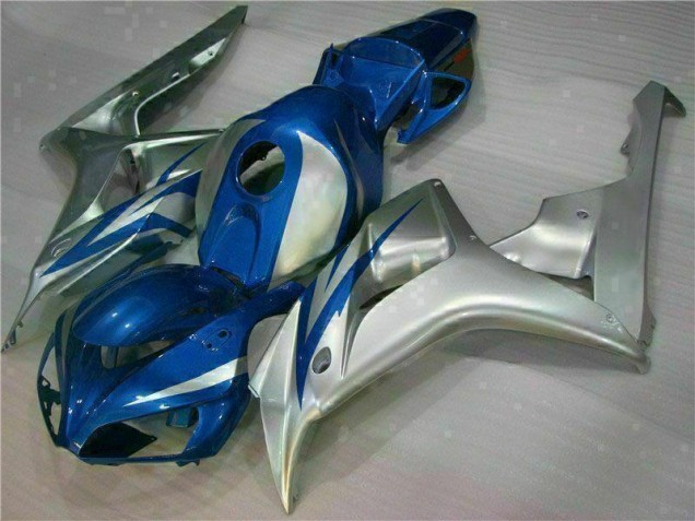2006-2007 Blau Silber Honda CBR1000RR Motorrad Verkleidung 2006-2007 Blau Silber Honda CBR1000RR Motorrad Verkleidung