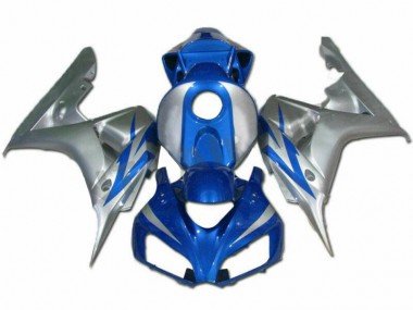 2006-2007 Blau Silber Honda CBR1000RR Motorrad Verkleidung