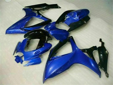 2006-2007 Blau Suzuki GSXR 600/750 Motor Verkleidungen