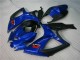 2006-2007 Blau Suzuki GSXR 600/750 Motor Vollverkleidung