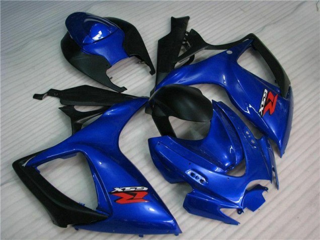 2006-2007 Blau Suzuki GSXR 600/750 Motor Vollverkleidung