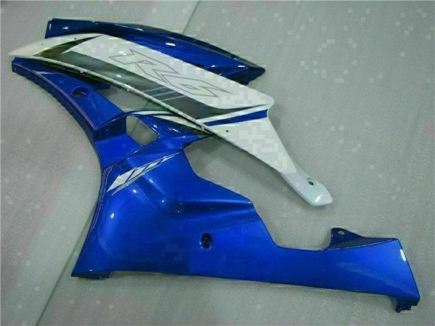 2006-2007 Blau Weiß Yamaha YZF R6 Motorrad Verkleidung 2006-2007 Blau Weiß Yamaha YZF R6 Motorrad Verkleidung