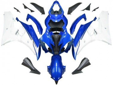 2006-2007 Blau Weiß Yamaha YZF R6 Motorrad Vollverkleidung