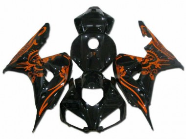 2006-2007 Braun Schwarz Honda CBR1000RR Motorrad Verkleidung