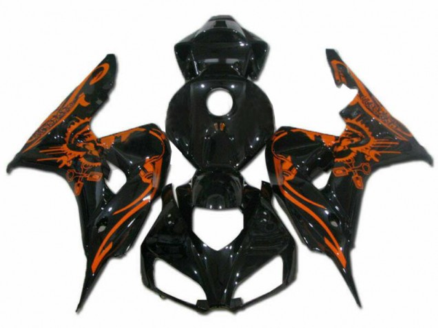 2006-2007 Braun Schwarz Honda CBR1000RR Motorrad Verkleidung 2006-2007 Braun Schwarz Honda CBR1000RR Motorrad Verkleidung