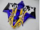 2006-2007 Gelb Blau Honda CBR1000RR Motorrad Verkleidung 2006-2007 Gelb Blau Honda CBR1000RR Motorrad Verkleidung