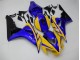 2006-2007 Gelb Blau Honda CBR1000RR Motorrad Verkleidung 2006-2007 Gelb Blau Honda CBR1000RR Motorrad Verkleidung