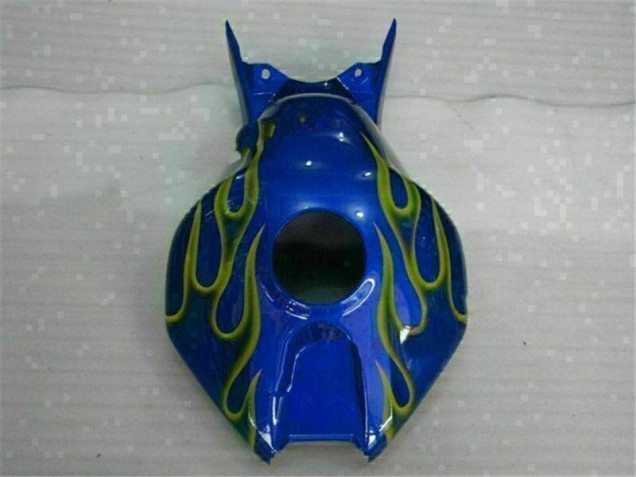 2006-2007 Gelb Flamme Blau Honda CBR1000RR Motorrad Verkleidung 2006-2007 Gelb Flamme Blau Honda CBR1000RR Motorrad Verkleidung