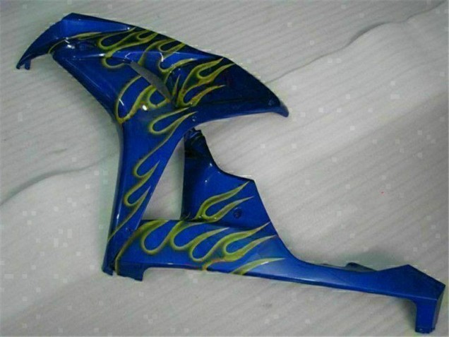 2006-2007 Gelb Flamme Blau Honda CBR1000RR Motorrad Verkleidung 2006-2007 Gelb Flamme Blau Honda CBR1000RR Motorrad Verkleidung