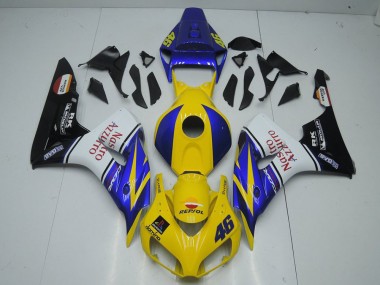 2006-2007 Gelb Nastro Honda CBR1000RR Motorrad Verkleidung