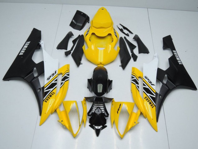 2006-2007 Gelb OEM Stil Yamaha YZF R6 Motorrad Verkleidung 2006-2007 Gelb OEM Stil Yamaha YZF R6 Motorrad Verkleidung