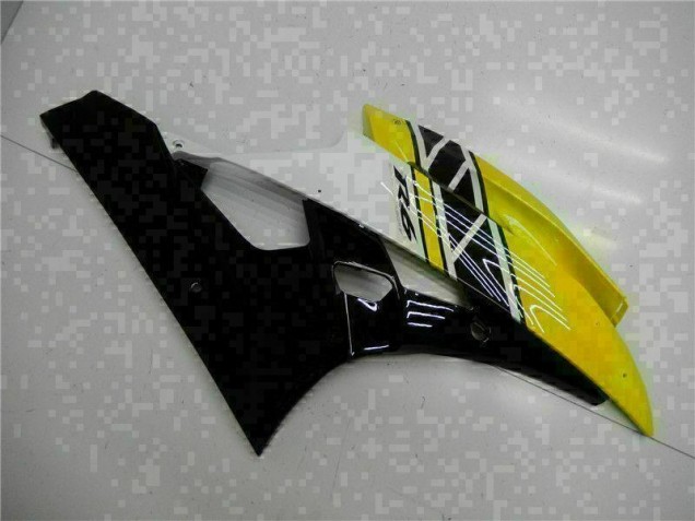 2006-2007 Gelb Schwarz Yamaha YZF R6 Motorrad Vollverkleidung 2006-2007 Gelb Schwarz Yamaha YZF R6 Motorrad Vollverkleidung