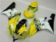 2006-2007 Gelb Weiß Schwarz Yamaha YZF R6 Motorrad Verkleidungen 2006-2007 Gelb Weiß Schwarz Yamaha YZF R6 Motorrad Verkleidungen