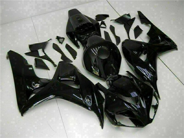 2006-2007 Glänzend Schwarz Honda CBR1000RR Motorrad Verkleidung 2006-2007 Glänzend Schwarz Honda CBR1000RR Motorrad Verkleidung